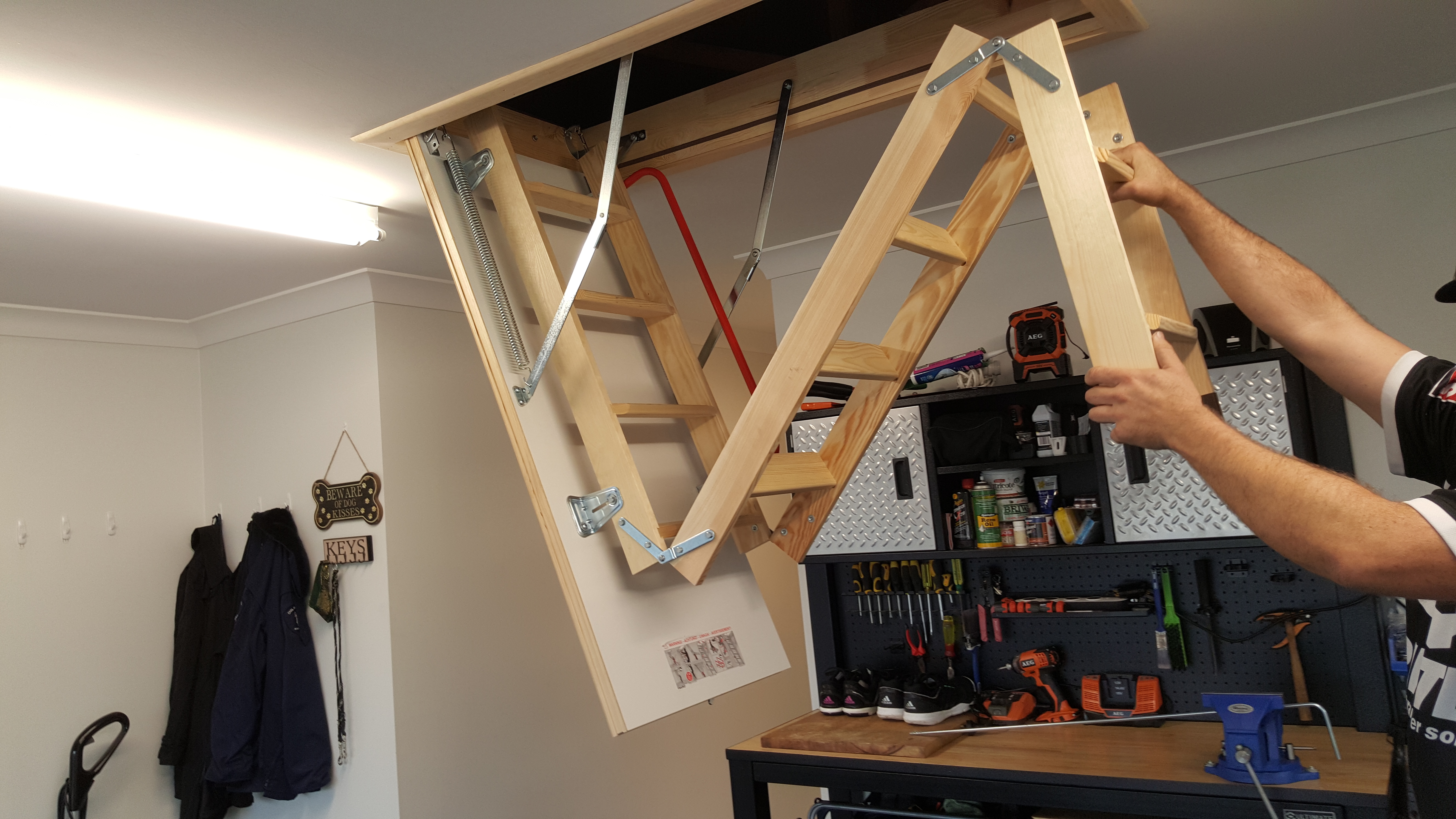 Attic installation