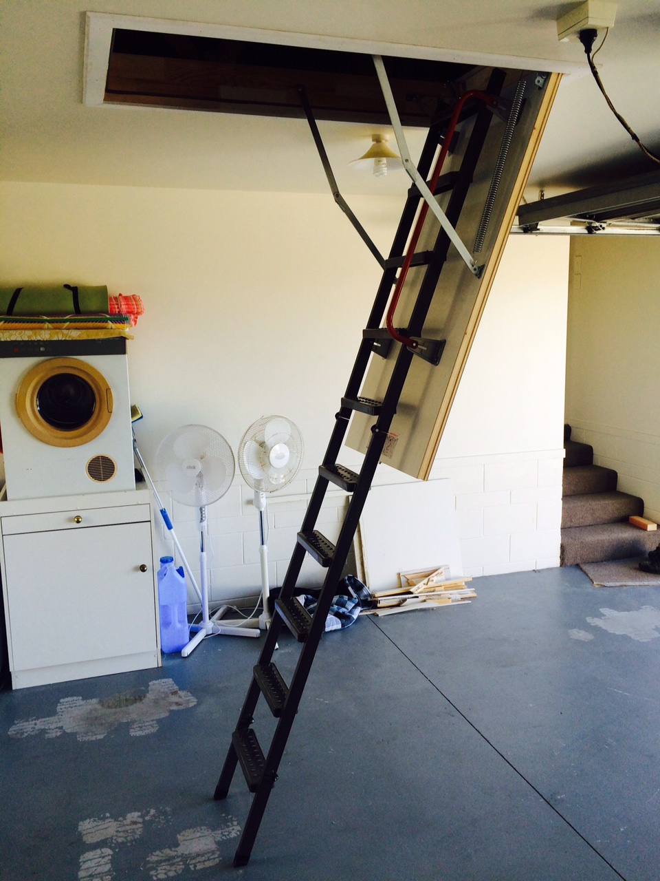 Attic installation