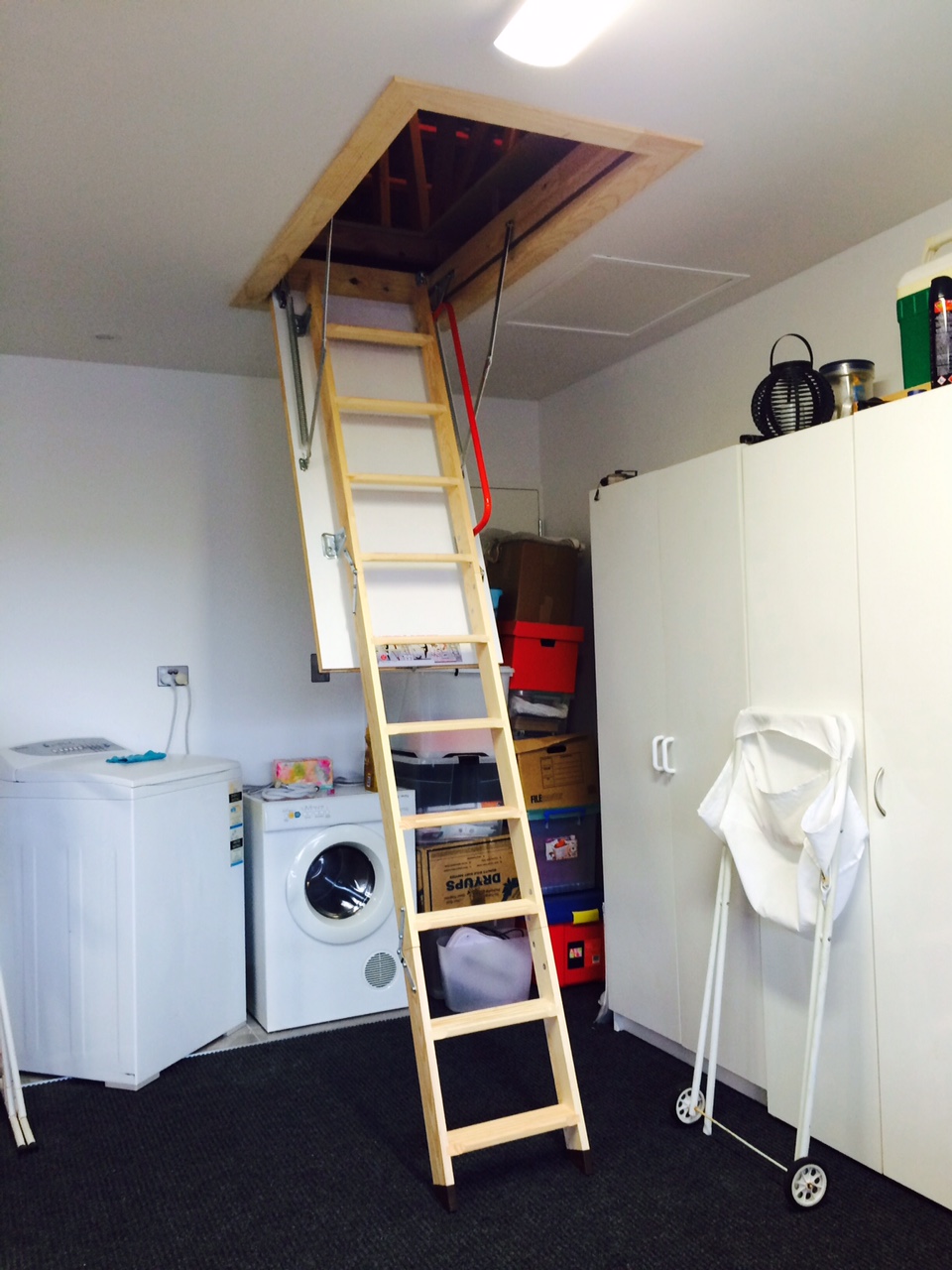 Attic installation