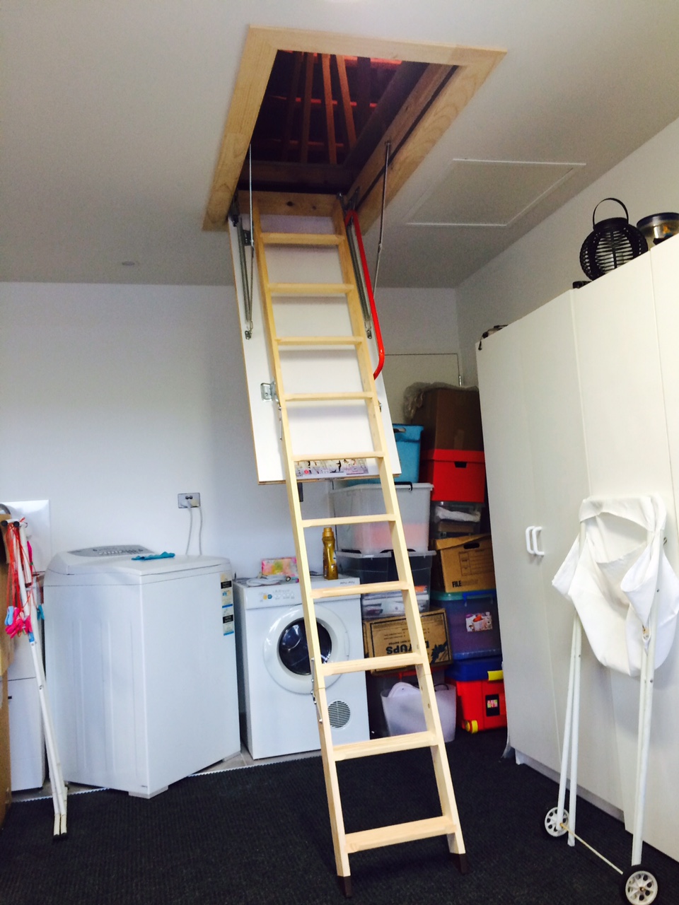 Attic installation