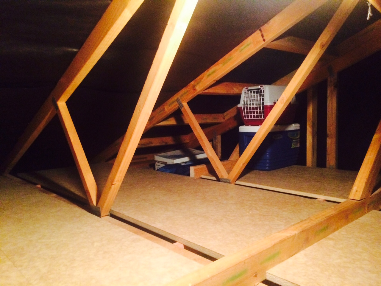 Attic installation